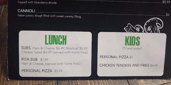 Menu Up North Pizzeria - 5