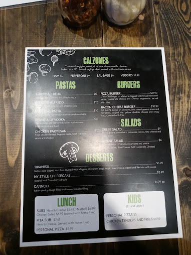 Menu Up North Pizzeria - 6