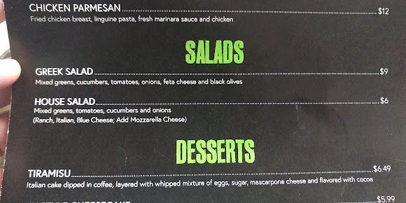 Menu Up North Pizzeria - 9