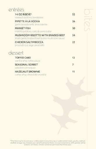Menu Urban Oak Rooftop Bar & Lounge - 4