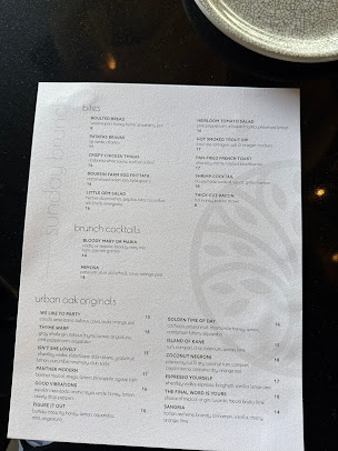 Menu Urban Oak Rooftop Bar & Lounge - 5