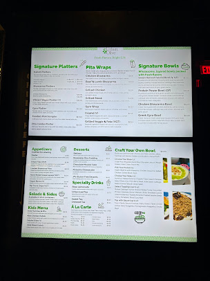 Menu Urban Olive Mediterranean - 1