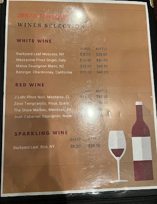 Menu Urban Tandoor - Indian Restaurant & Bar, Harrison, New Jersey - 0