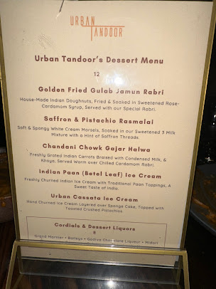 Menu Urban Tandoor - Indian Restaurant & Bar, Harrison, New Jersey - 7