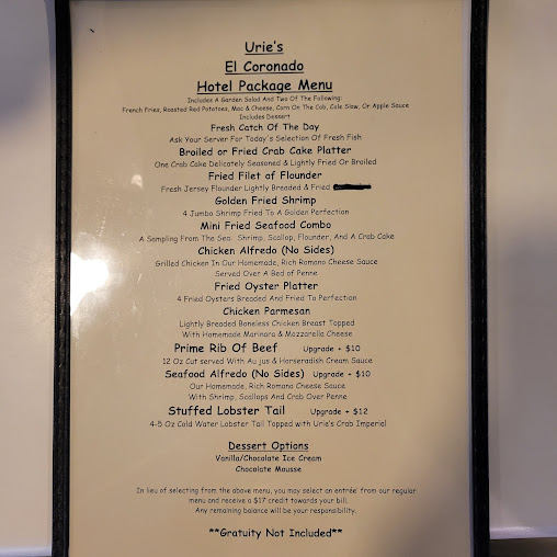 Menu Urie's Waterfront Restaurant - 3