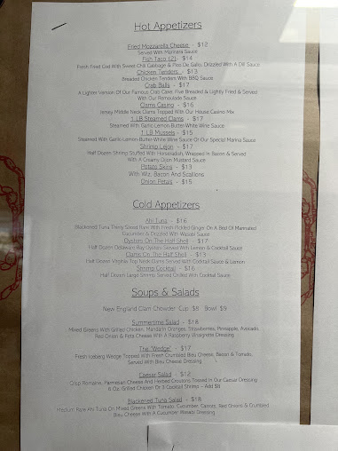 Menu Urie's Waterfront Restaurant - 6