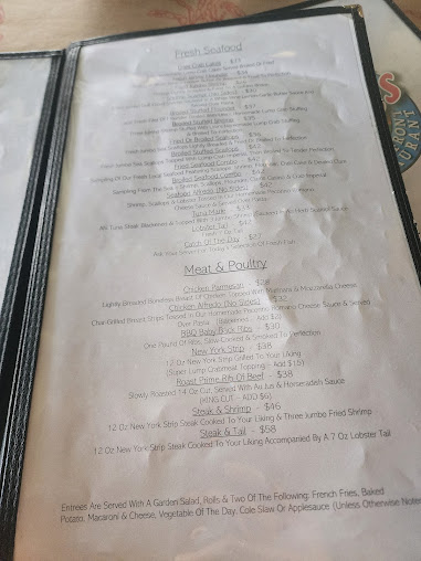 Menu Urie's Waterfront Restaurant - 7