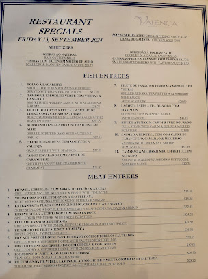 Menu Valenca Restaurant - 3