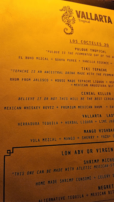 Menu Vallarta Tropical Nyc - 1