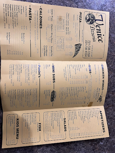 Menu Venice Pizzeria - 2