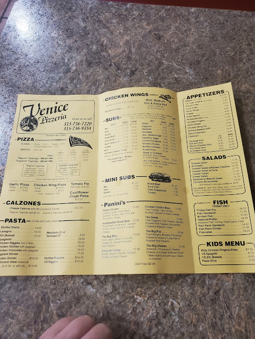 Menu Venice Pizzeria - 7