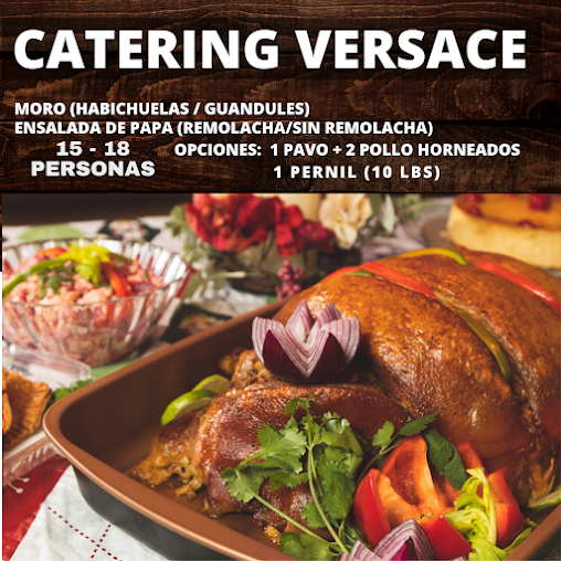 Menu Versace Dominican Restaurant Caribbean Food - 4