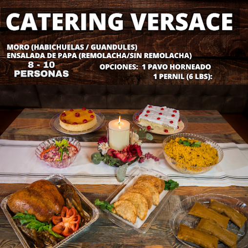 Menu Versace Dominican Restaurant Caribbean Food - 7