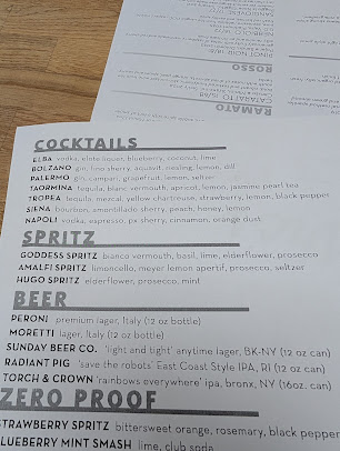 Menu Vic's - 1