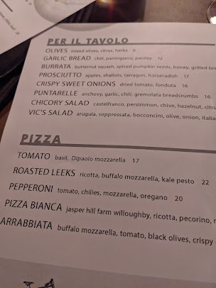 Menu Vic's - 6