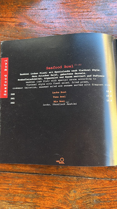 Menu Viet Bowl Potsdamer Platz - 4