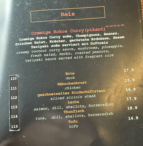 Menu Viet Bowl Potsdamer Platz - 8