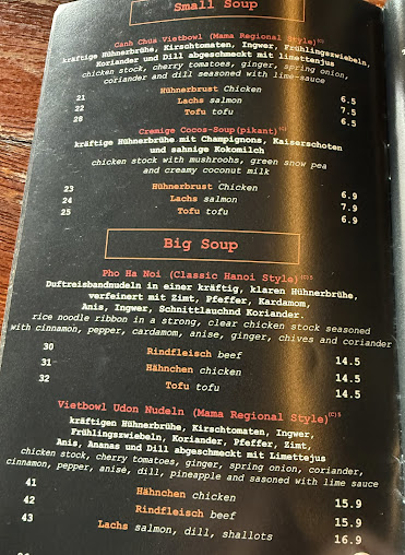Menu Viet Bowl Potsdamer Platz - 9