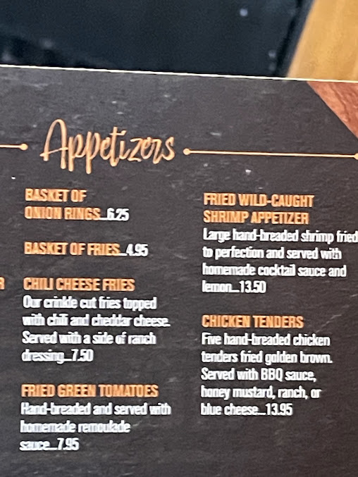 Menu Village Deli And Grill- Village District (Downtown) - 0