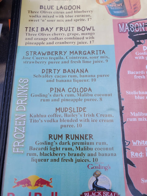 Menu Villari's Lakeside Restaurant & Lounge - 8