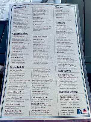 Menu Villari's Lakeside Restaurant & Lounge - 9