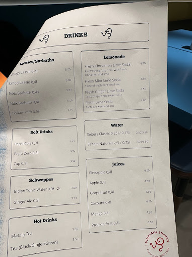 Menu Vinayaka Bhavan - 0