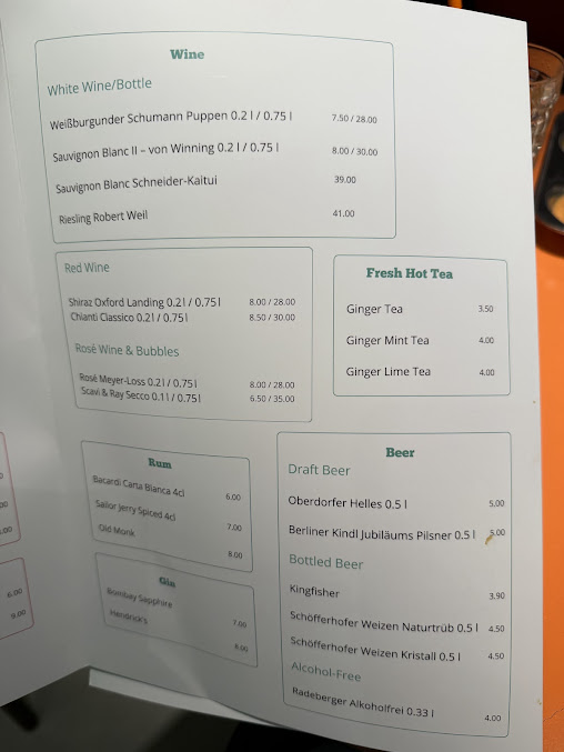 Menu Vinayaka Bhavan - 1