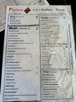 Menu Vn Street Foods - 2