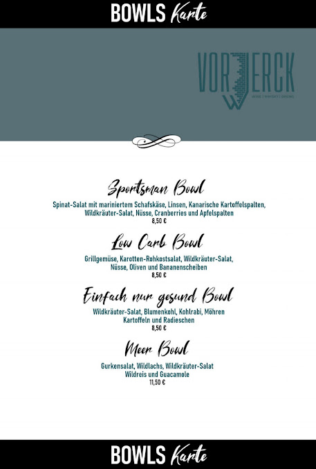 Menu Vorwerck Restaurant - 3