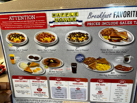 Menu Waffle House - 0