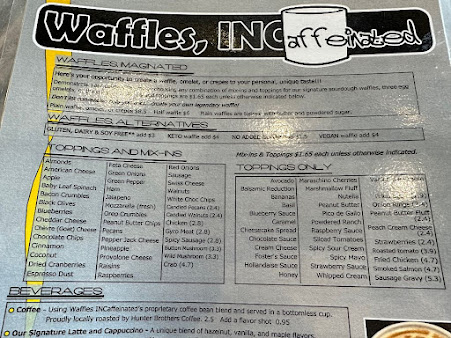 Menu Waffles Incaffeinated Upper St Clair - 4