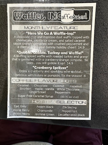 Menu Waffles Incaffeinated Upper St Clair - 8