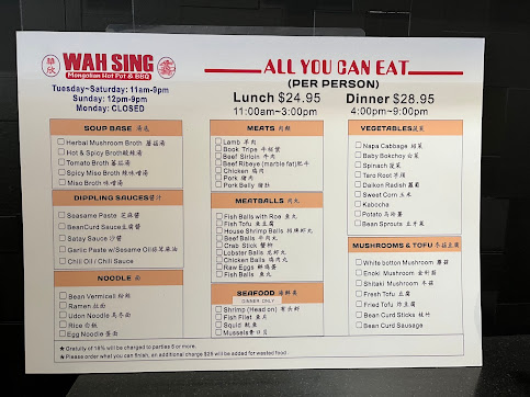 Photo Wah Sing Mongolian Bbq Hot Pot - 9