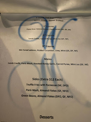 Menu Waters Edge Restaurant - 0