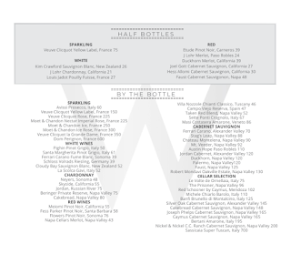 Menu Waterside Restaurant And Catering - 0