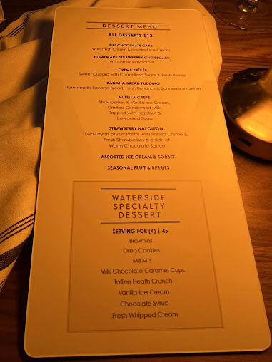 Menu Waterside Restaurant And Catering - 6
