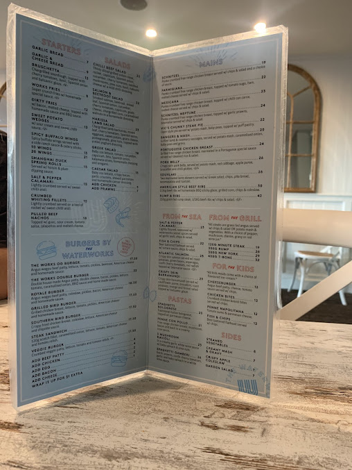 Menu Waterworks Hotel - 1