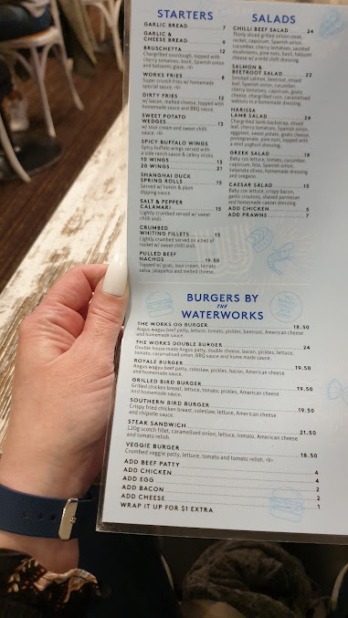 Menu Waterworks Hotel - 7