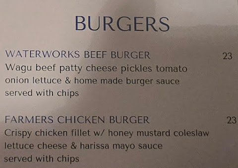 Menu Waterworks Hotel - 9