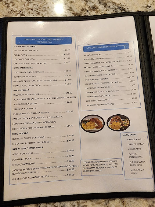 Menu Wepaa Puerto Rican Bar And Restaurant - 0