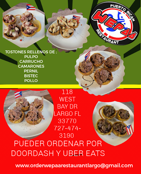 Menu Wepaa Puerto Rican Bar And Restaurant - 1