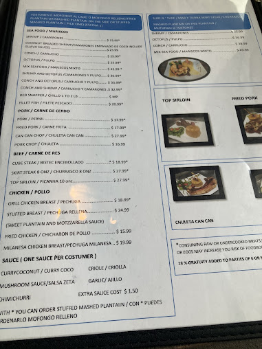 Menu Wepaa Puerto Rican Bar And Restaurant - 4