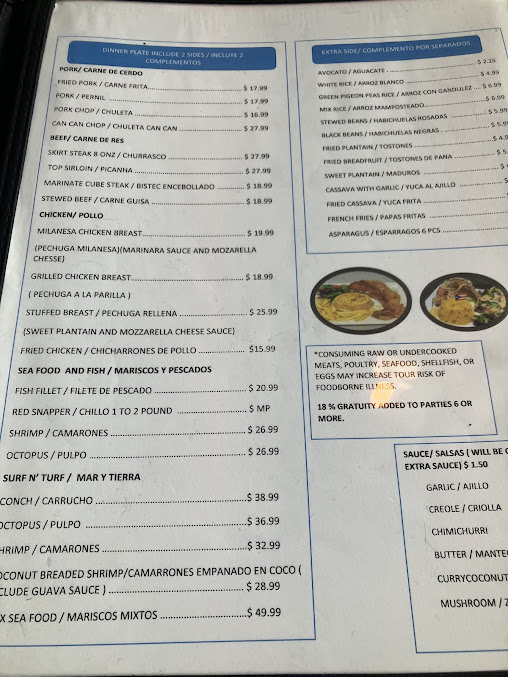 Menu Wepaa Puerto Rican Bar And Restaurant - 7