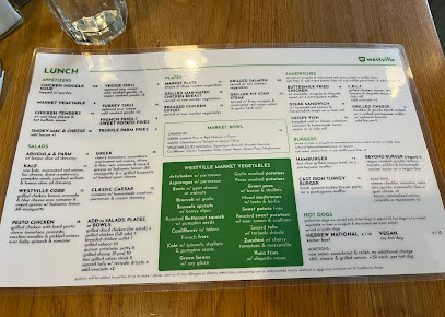 Menu Westville Wall Street - 4