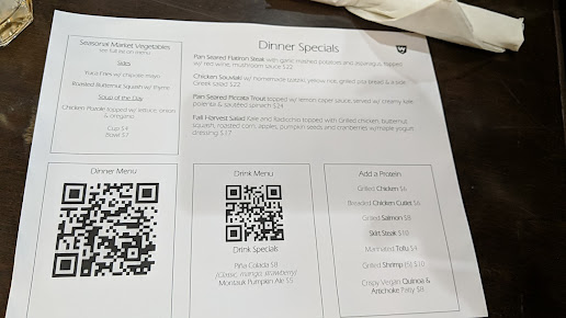 Menu Westville Wall Street - 5