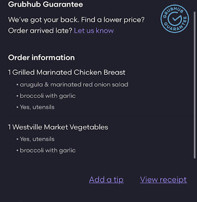 Menu Westville Wall Street - 7