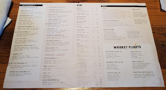 Menu Whiskey Cake Stafford - 0