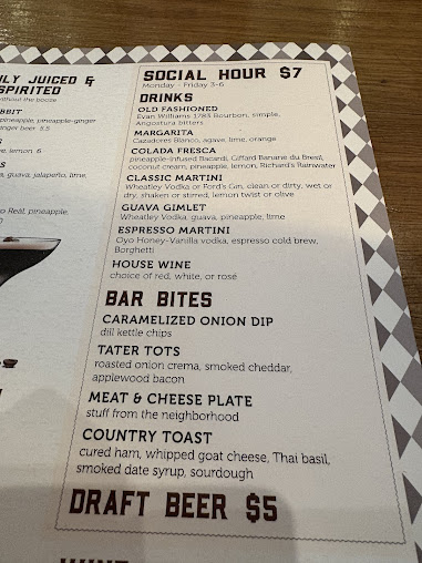 Menu Whiskey Cake Stafford - 3