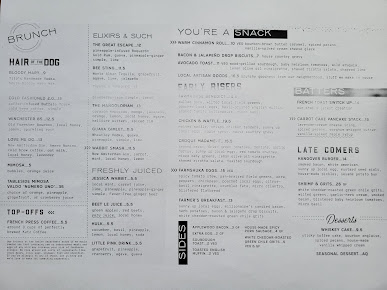 Menu Whiskey Cake Stafford - 9