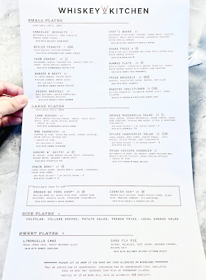 Menu Whiskey Kitchen - 3